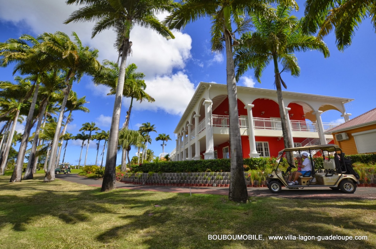 Le club house de Saint François Guadeloupe