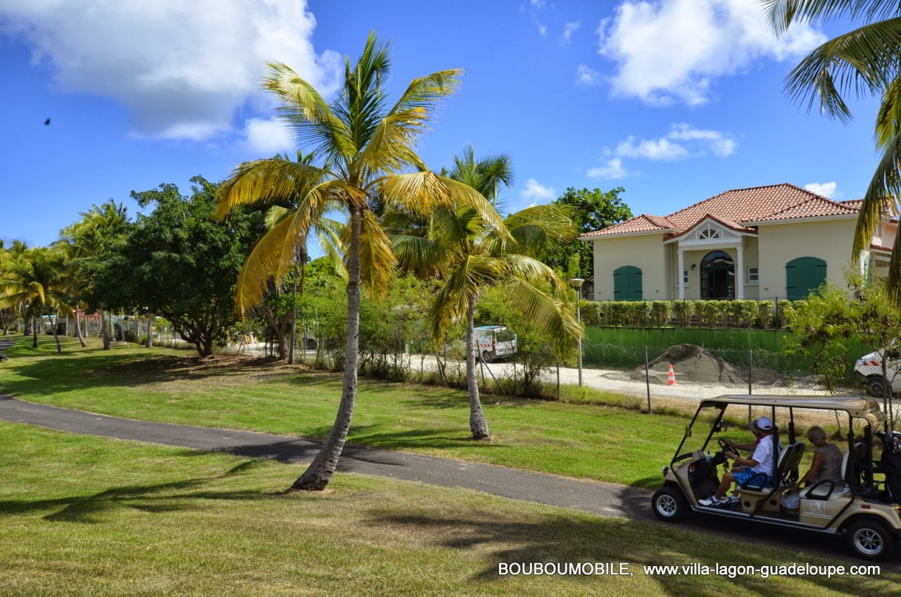 Villa Carib vue du Golf
