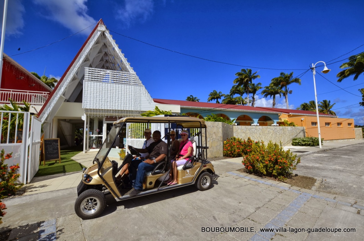 Entrée du golf de 18 trous de St François Guadeloupe