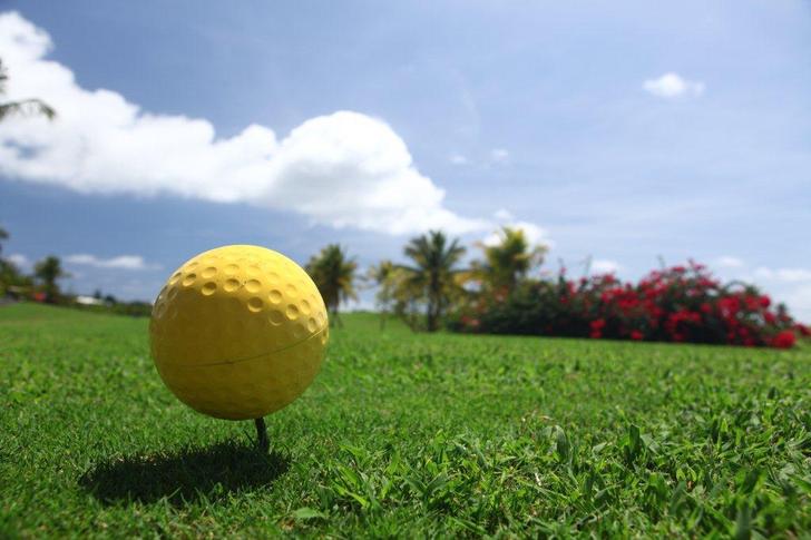 A 30 m de la villa de luxe le golf international 18 trous de Guadeloupe