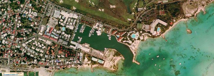 Marina, Club de plongée, location bateaux, départs des iles de Saint François Guadeloupe