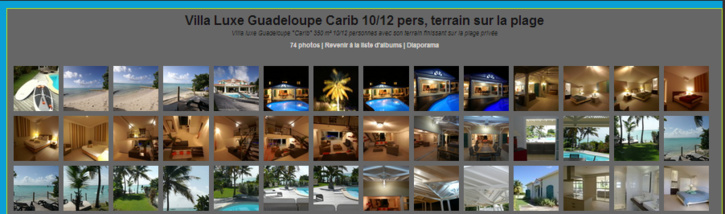 Location villa luxe Guadeloupe 