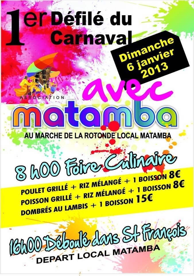 Matamba Saint François Groupe de Carnaval