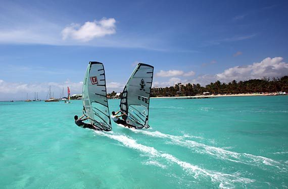 Planche à Voile, Windsurf, Guadeloupe, Hobbie Cat