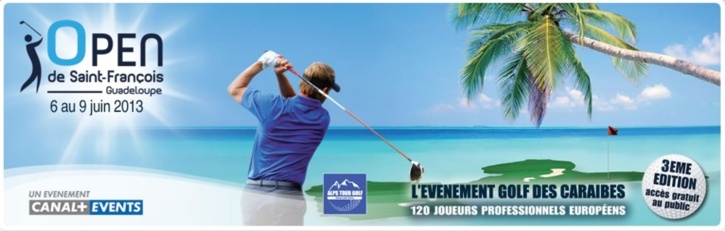 Open de Golf de Saint François en Guadeloupe à 30 m de la villa Luxe 
