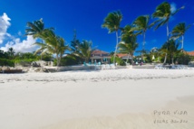 Villas de luxe au bord du lagon de Saint François en Guadeloupe