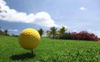 Le Golf de 18 trous devant la Villa de luxe de Guadeloupe