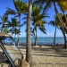 La plage de l'ex méridien hotel de luxe à saint François Guadeloupe