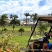 Au fond la marina de St François Guadeloupe