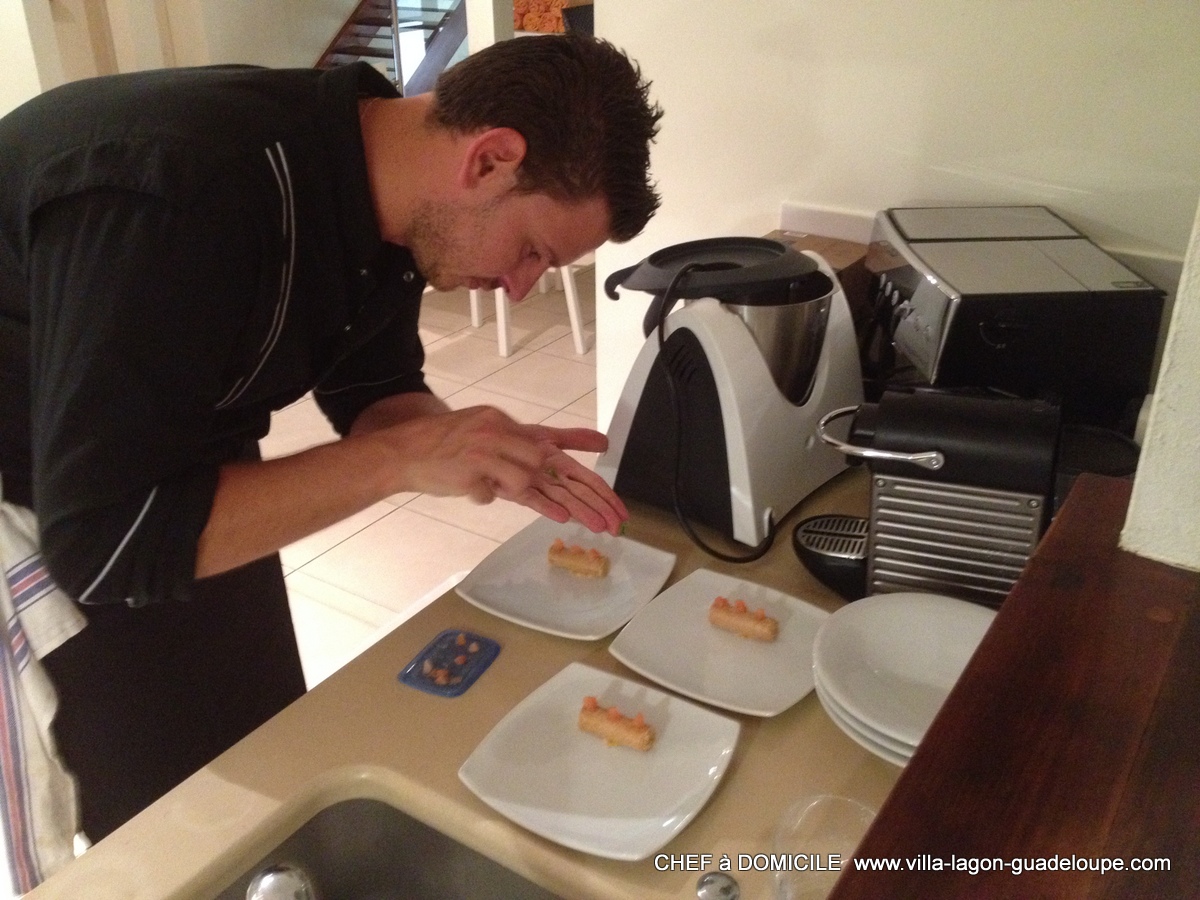 le chef cuisinier à Domicile