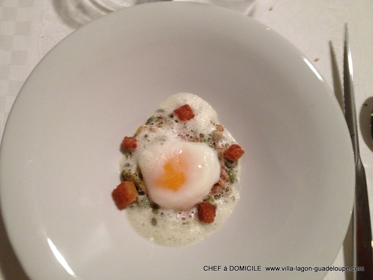 Oeuf du chef cuisinier à Domicile