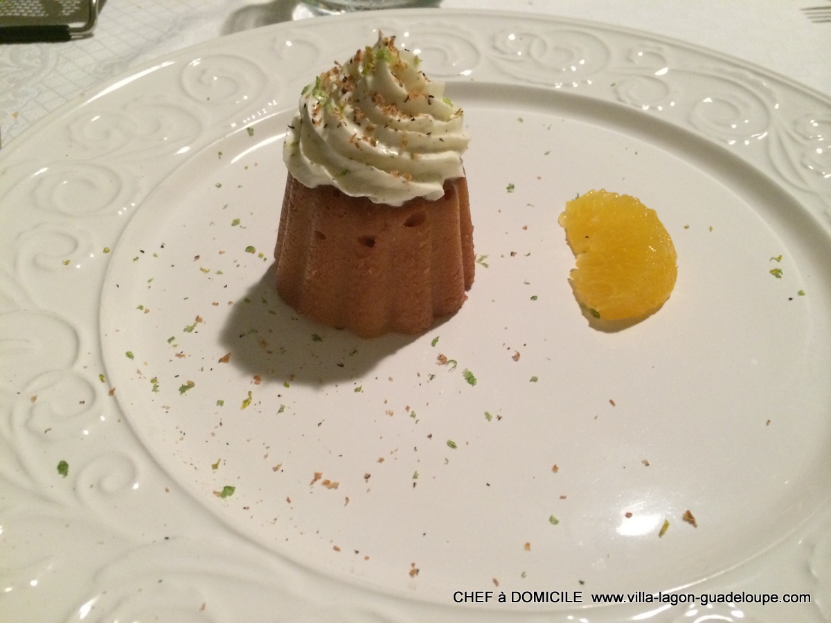 Baba au rhum du chef cuisinier à Domicile